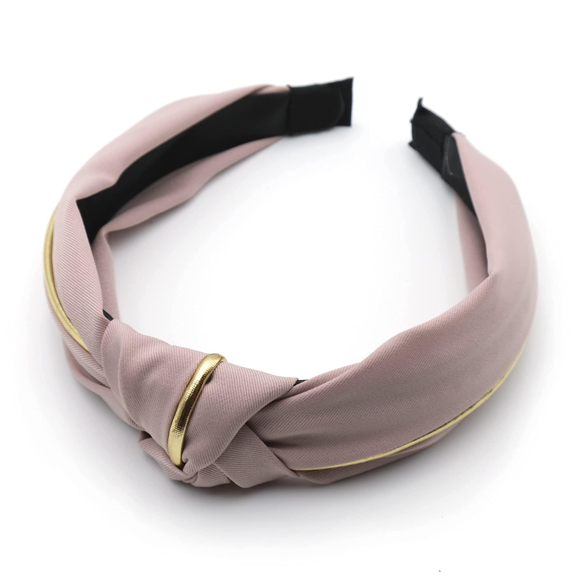 Women's Bow Knotted Headband - Yoga & Outdoor Hair Accessory (Pink)