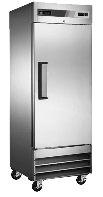 EFI X Line 27 Inch Reach-In Commercial Freezer with 1 Solid Door - Perfect for Restaurants, Grocery Stores & Food Service Businesses