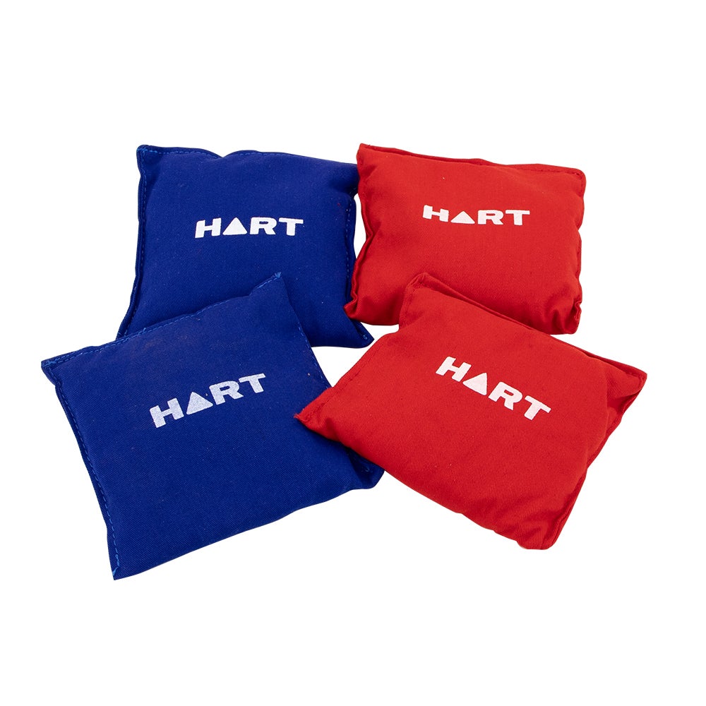 HART Replacement Cornhole Bean Bags Set of 8 - Premium Outdoor Game Accessories for Backyard Parties, Tailgating & Beach Fun