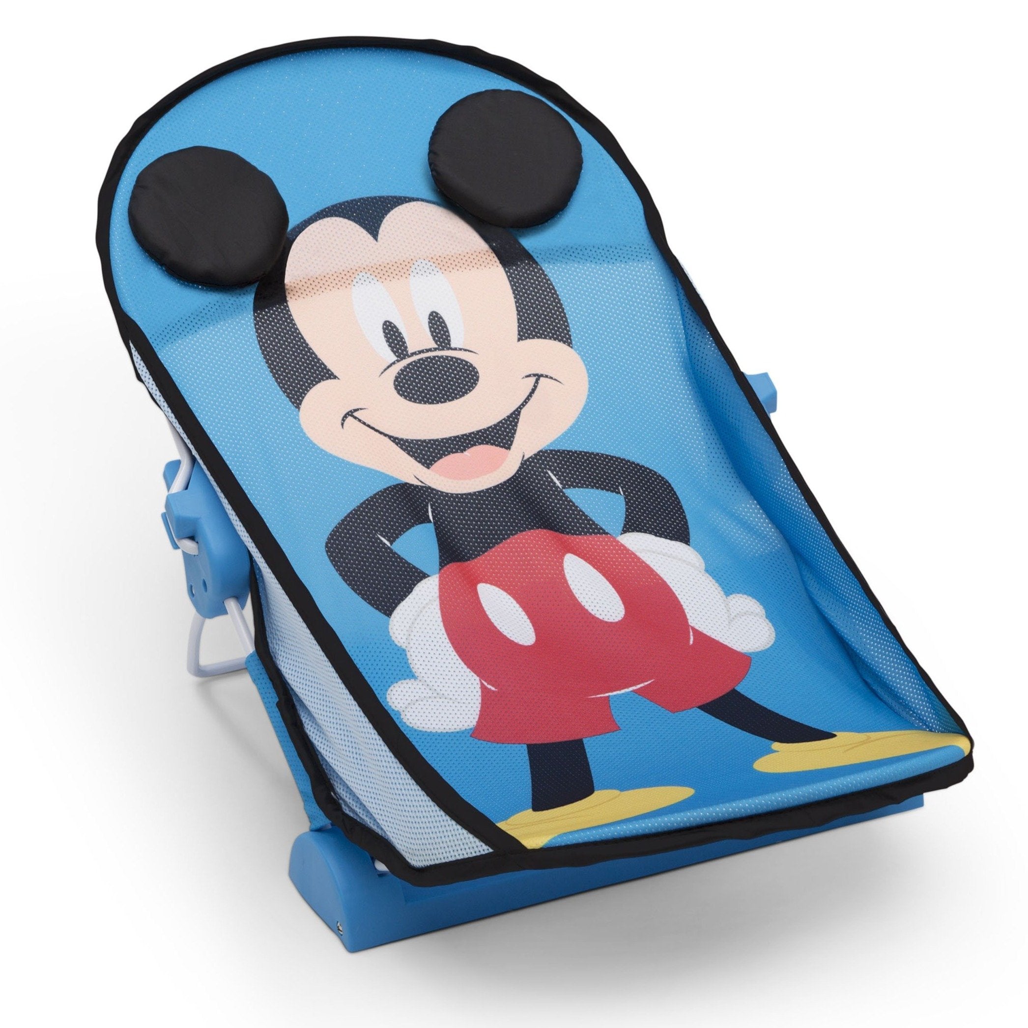Mickey Mouse Baby Bathtub - Soft Infant Bath Tub with Non-Slip Design for Newborns & Toddlers - Perfect for Bath Time Fun & Safety in Nursery or Bathroom