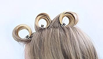 KAVIN 12-Piece Hair Sectioning Clips for Salon & Home Use - Silver Hair Dressing Clips for Women & Girls - Perfect for Hair Cutting, Styling, and Coloring