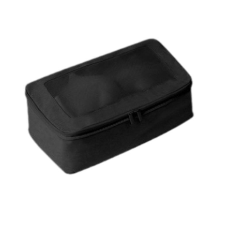 CC03 Slim Medium Compression Packing Cube - Black | Lightweight Travel Organizer for Suitcases & Backpacks | Perfect for Business Trips & Vacations
