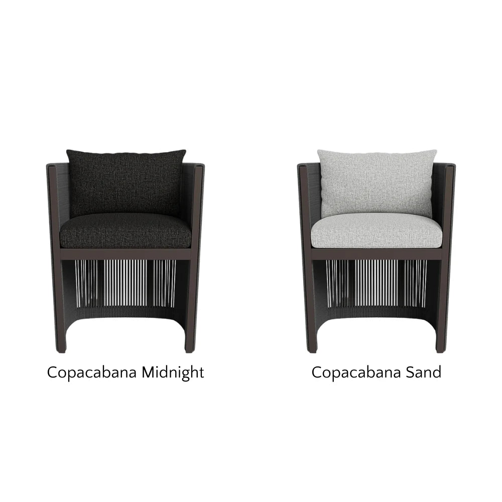 Antigua Outdoor Dining Armchair - Weather-Resistant Patio Chair for Garden, Poolside & Restaurant Use - Comfortable & Durable All-Weather Furniture