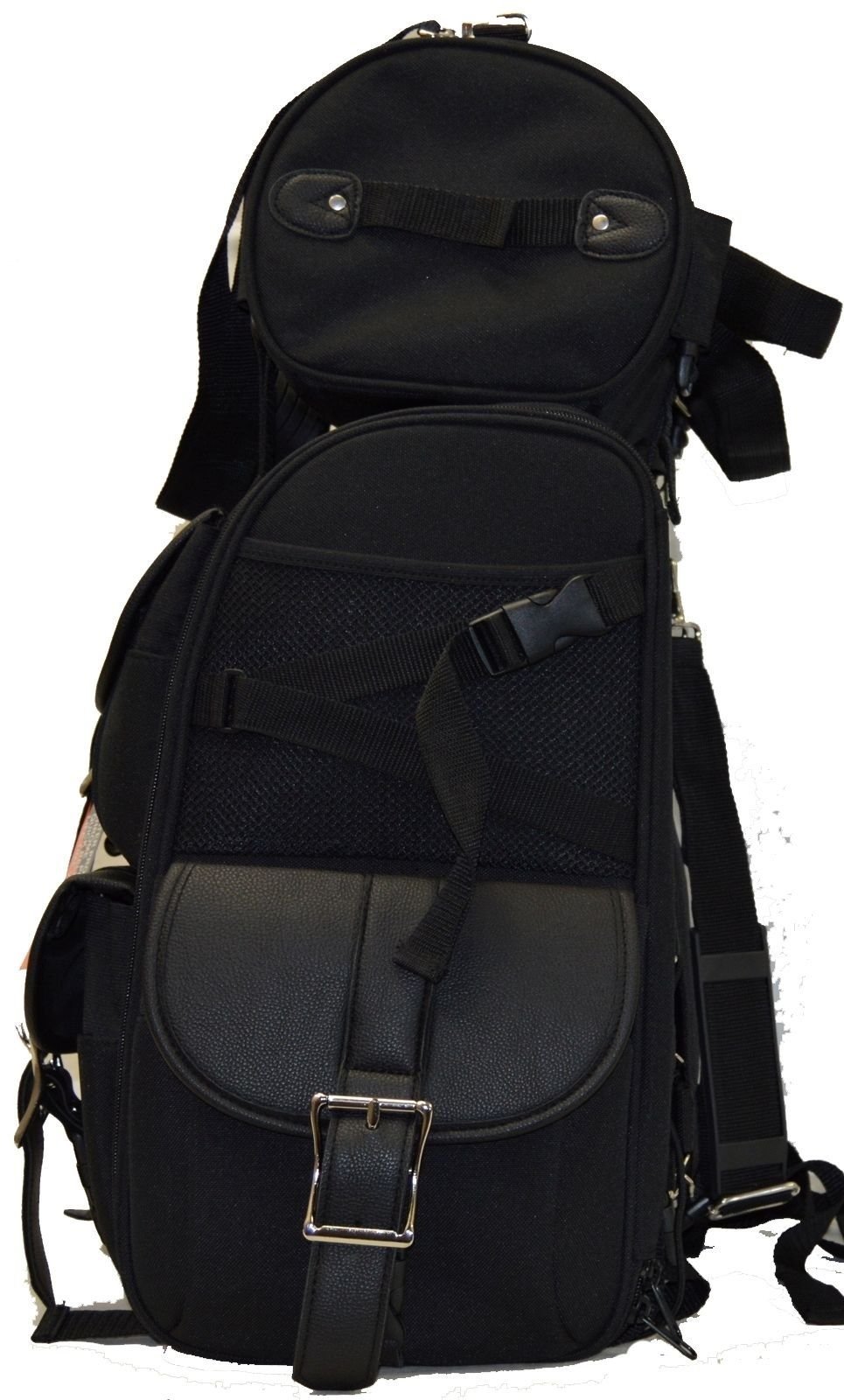Premium Motorcycle Sissy Bar Bag - Large Travel Luggage for Harley, Cruiser & Touring Bikes - Waterproof Storage for Road Trips & Daily Commutes