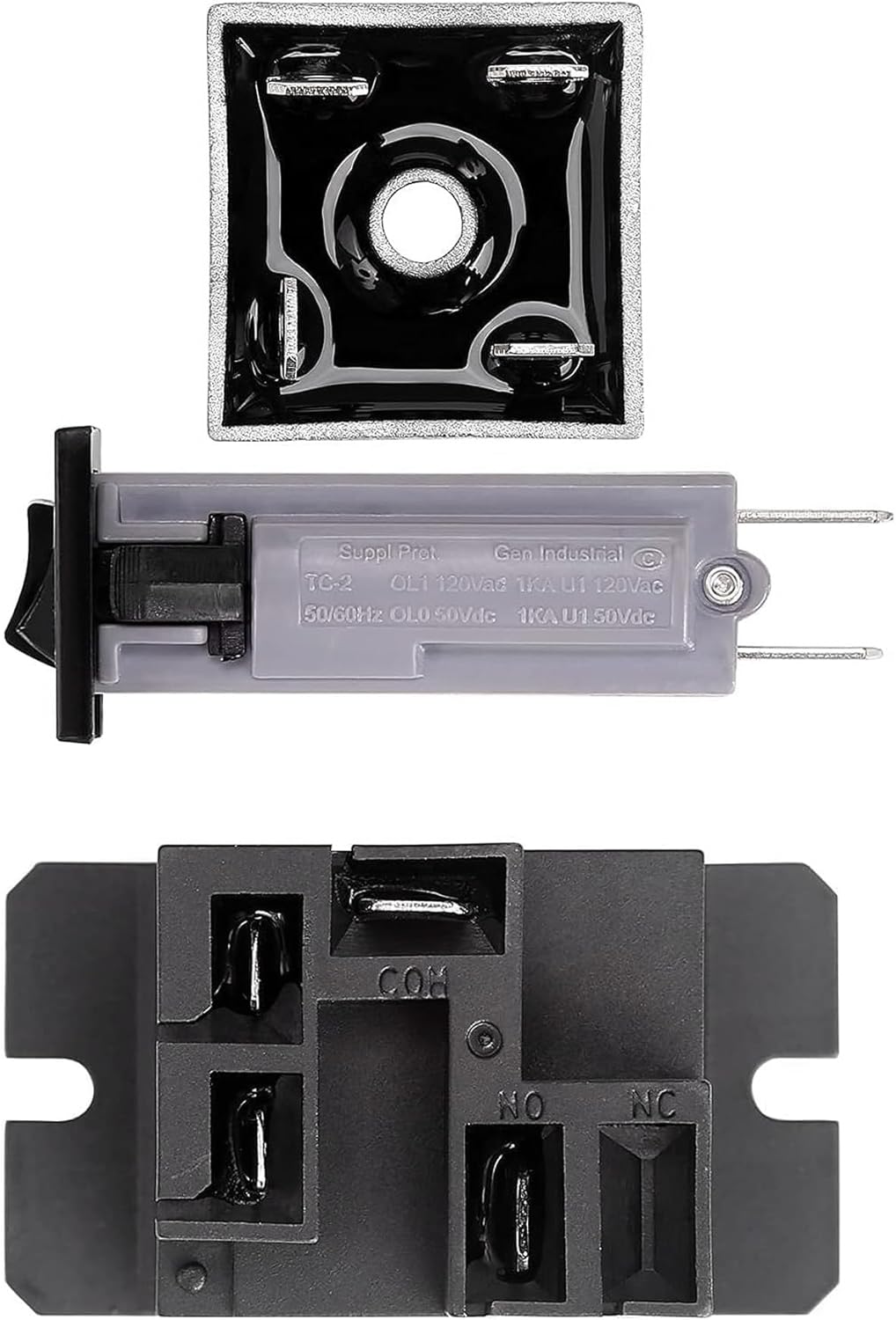 Club Car 48V PowerDrive 1 & 2 Charger Relay, Rectifier, Circuit Breaker Repair Kit - Replacement Parts for Golf Cart Charger Maintenance & DIY Fixes - Perfect for Home Garage or Golf Course Repairs