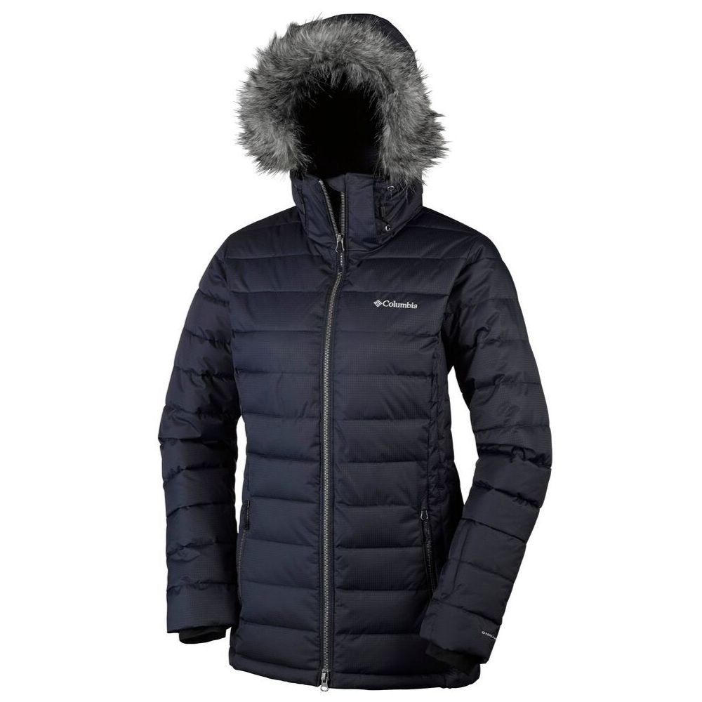 Columbia Ponderay Women's Ski Jacket - Waterproof, Insulated Winter Jacket for Skiing & Snowboarding (Dark Nocturnal) | Perfect for Alpine Adventures & Cold Weather Outdoor Activities