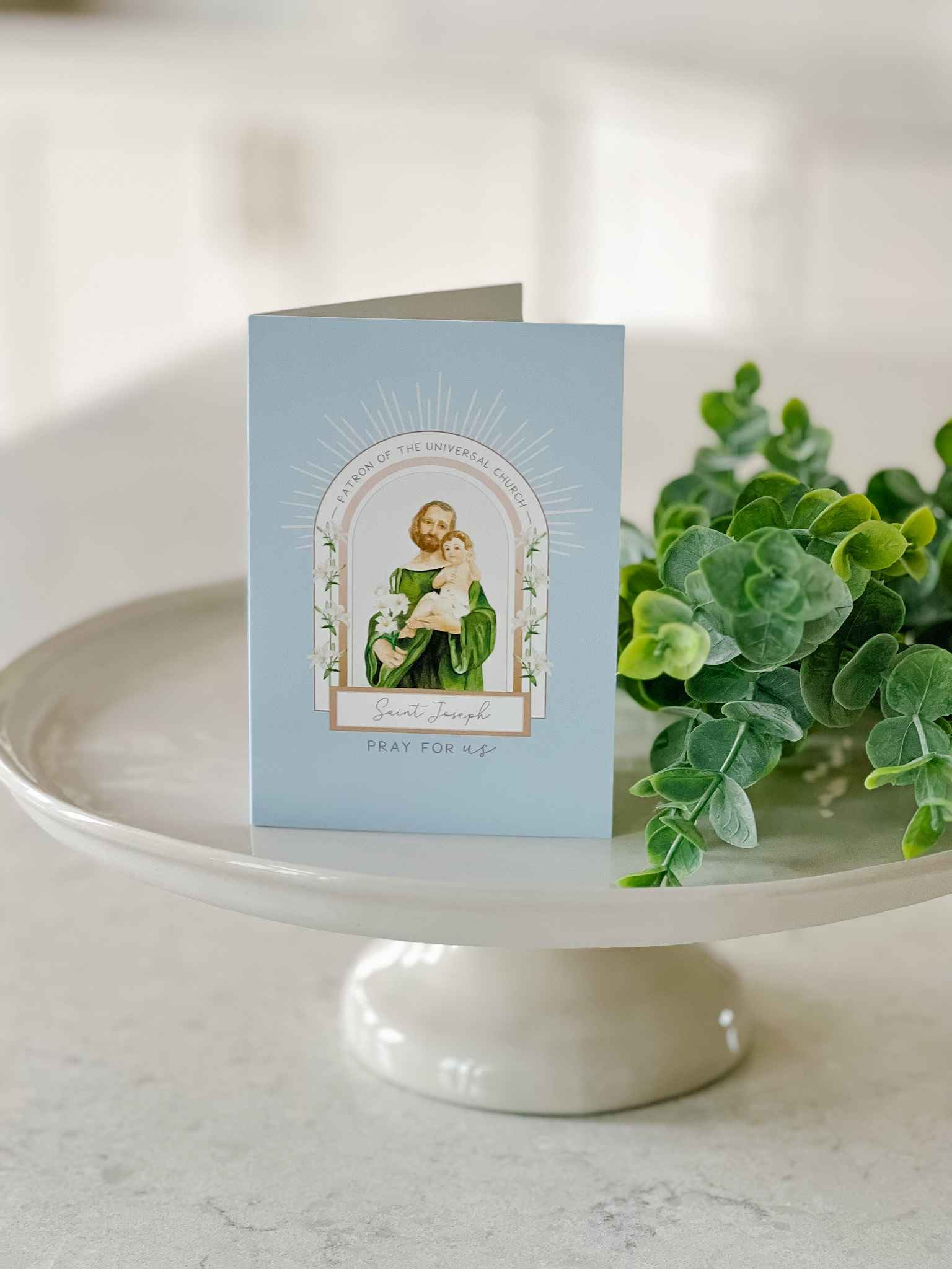 30 Day St. Joseph Novena Prayer Card - Catholic Devotional for Spiritual Growth & Protection - Perfect for Home Altars, Church Groups & Personal Prayer Time