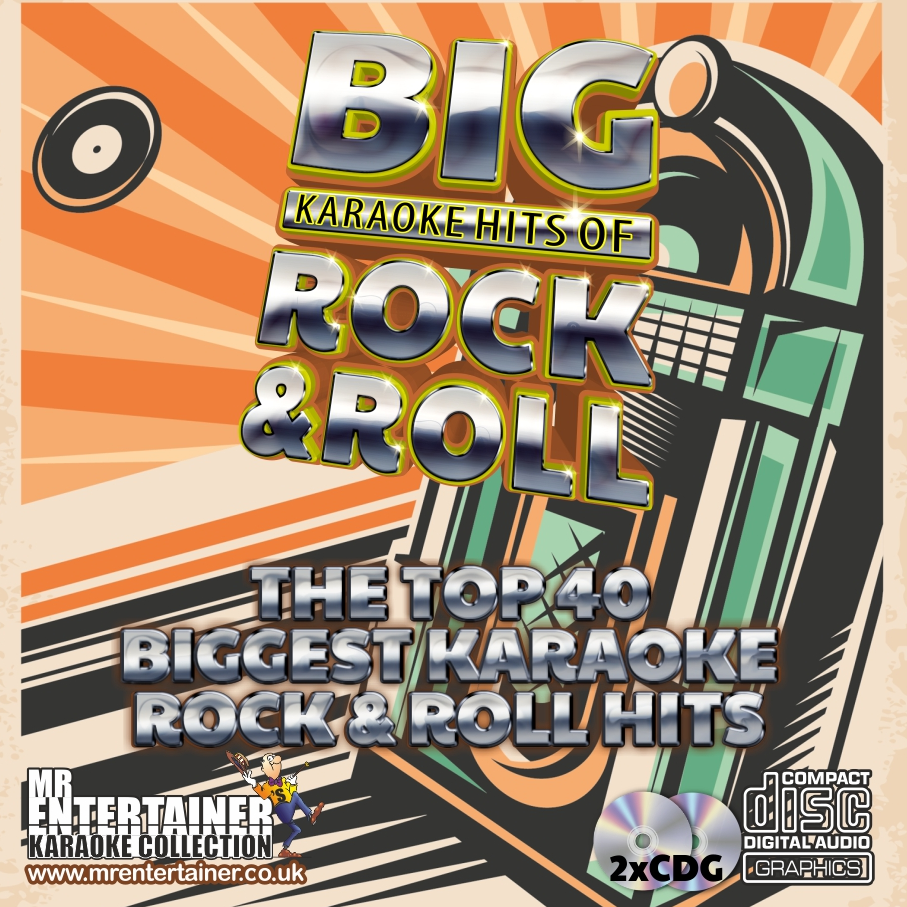 Mr Entertainer Big Karaoke Hits of Rock & Roll - Best Party Singing Machine for Home Entertainment & Bar Nights