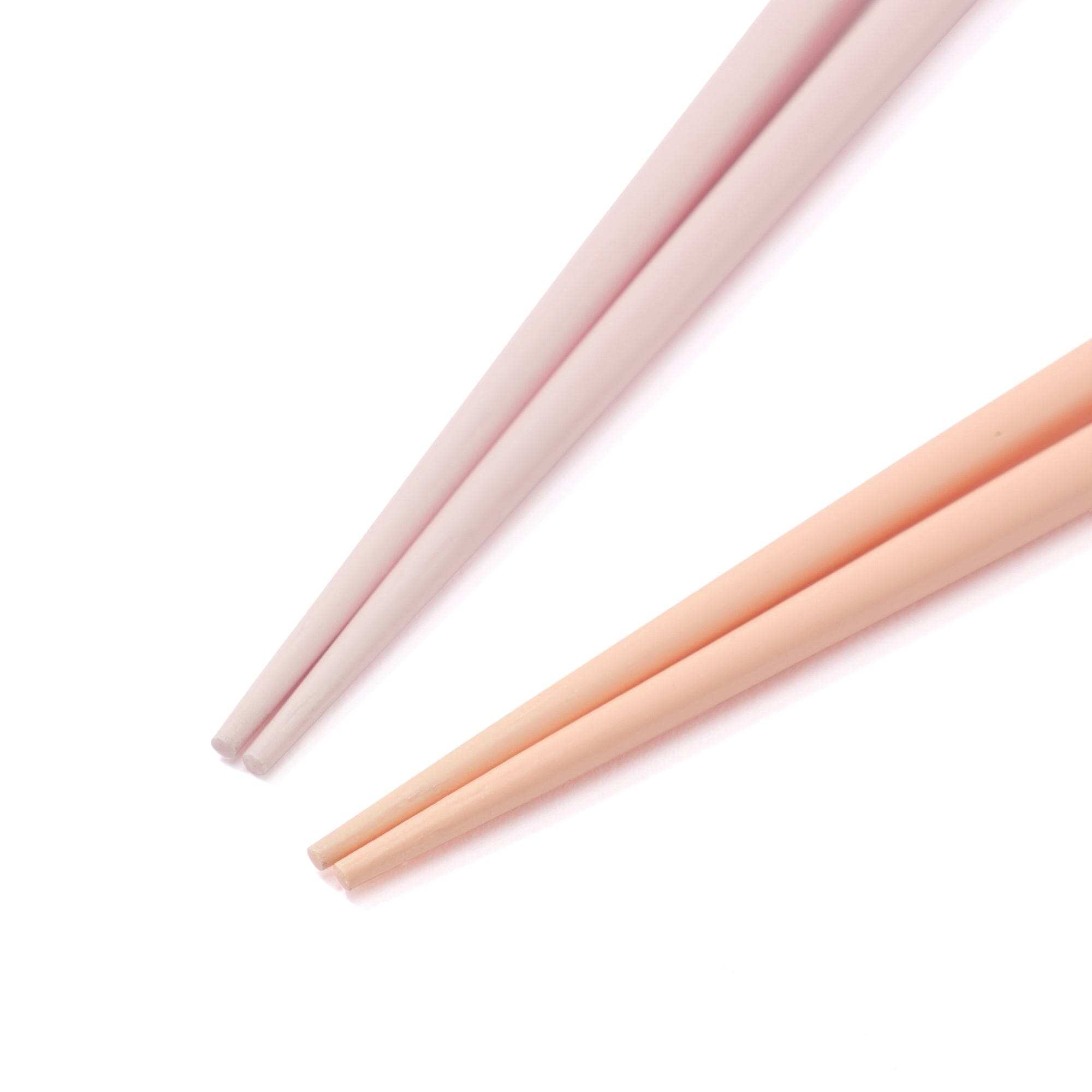 Premium Dishwasher Safe Chopsticks Set of 2 - Pink Bamboo Utensils for Asian Cuisine, Sushi, Ramen & Home Dining