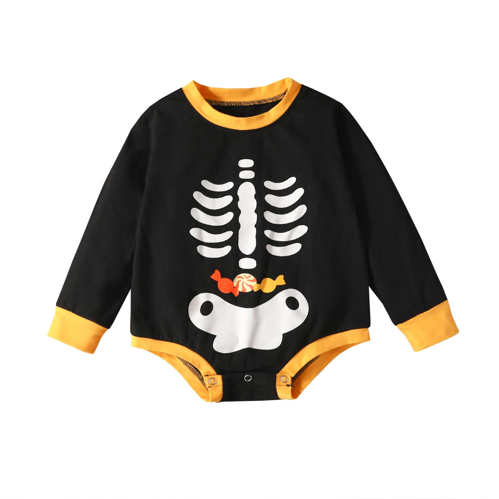 Newborn Baby Romper Outfit - Cute Letter Print Crewneck Bodysuit for Boys & Girls (0-24 Months) | Soft Cotton Infant Onesie for Playtime, Photo Shoots & Everyday Wear