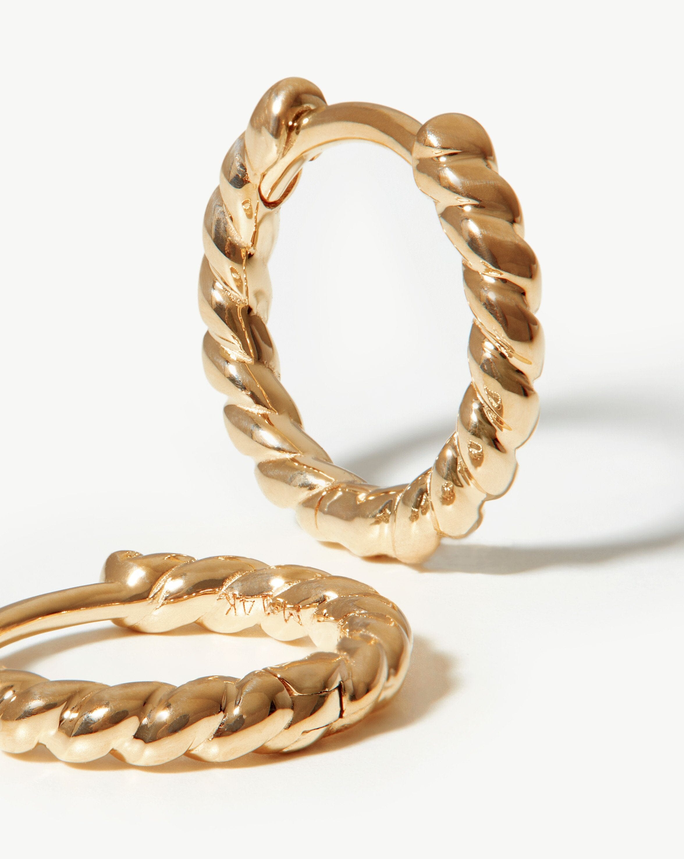 Premium Rope Huggie Earrings for Women - Dainty & Stylish Jewelry for Everyday Wear, Parties, and Special Occasions