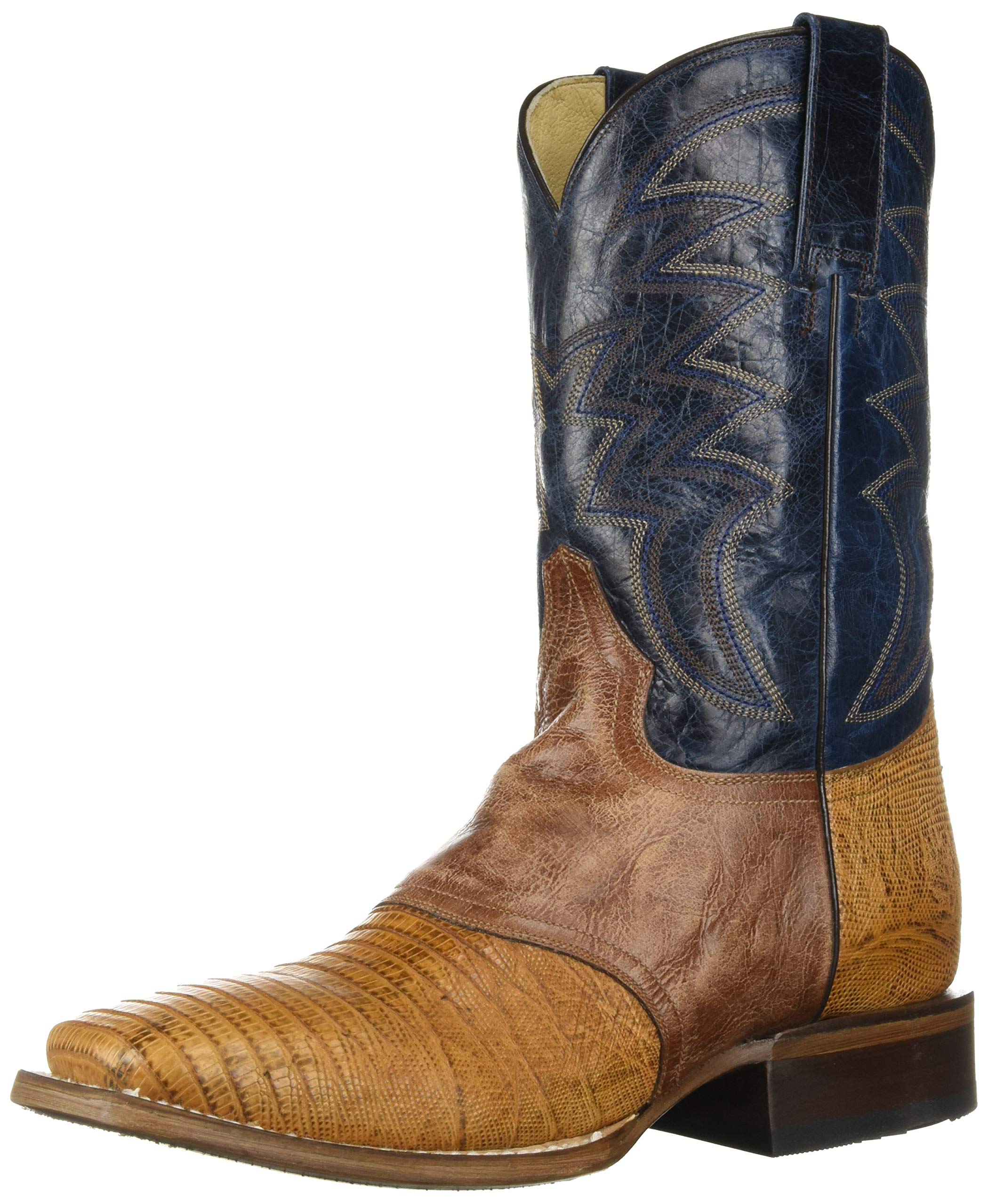 ROPER Men's Deadwood Western Boots - Genuine Leather Cowboy Boots for Men | Comfortable & Durable Riding Boots | Perfect for Country Music Festivals, Rodeos & Western Fashion