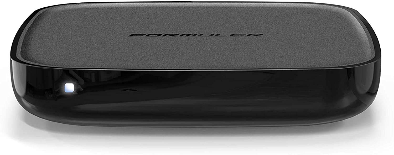 Formuler GTV Certified Android TV 9.0 Box with Bluetooth Remote - Includes Free Air Mouse with Backlit Keyboard for Streaming, Gaming & Home Entertainment