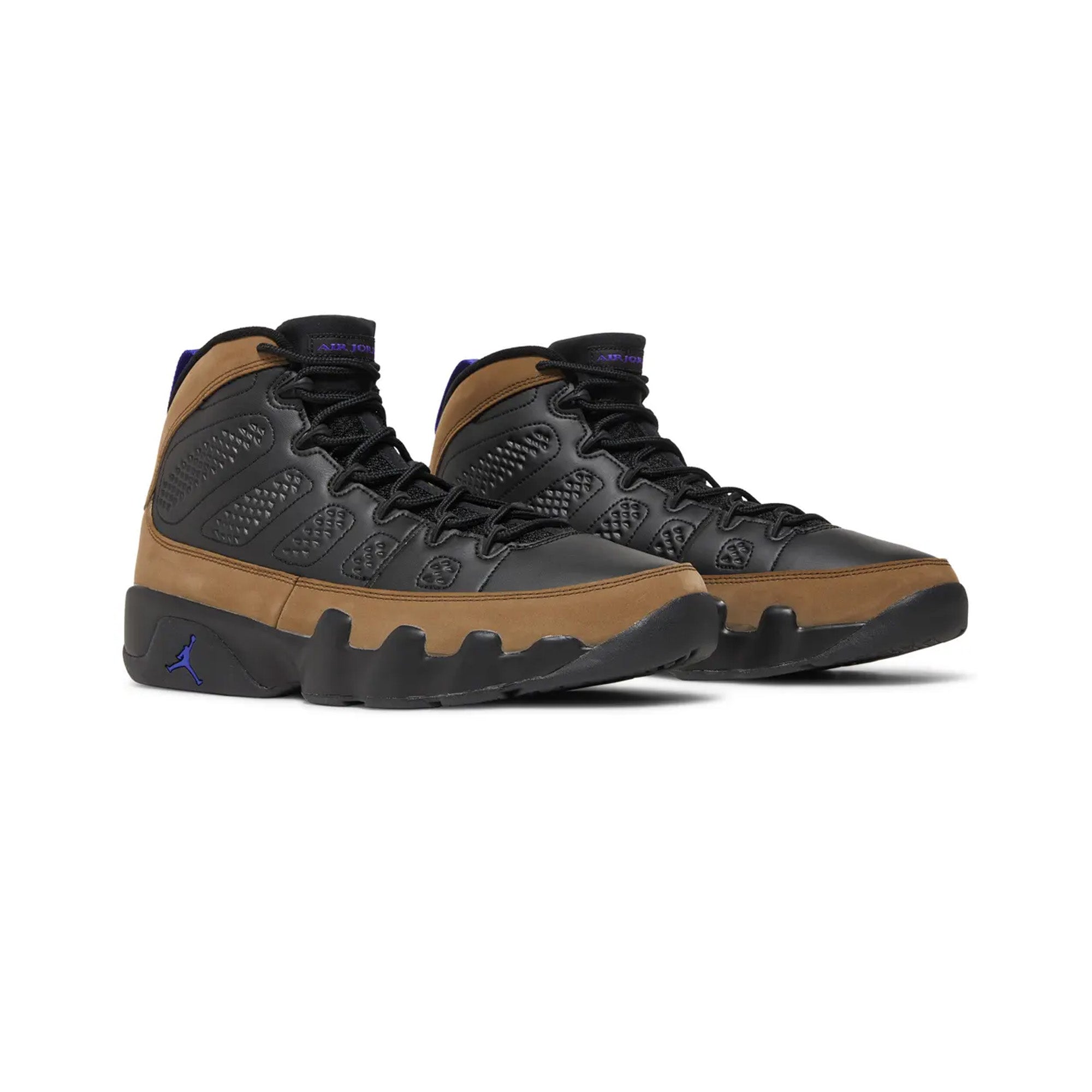 Air Jordan 9 Retro 'Light Olive Concord' Men's Basketball Shoes (2023) - Premium Retro Sneakers for Streetwear, Sports & Casual Fashion