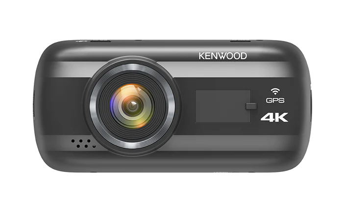 Kenwood DRV A610WDP 4K HD Dash Camera with Wi-Fi, GPS & Rear View Camera - Car Recording for Safety, Evidence & Night Driving