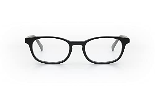 eyebobs On Board Unisex Premium Reading Glasses for Men & Women | Lightweight Rectangle Frames | Blue Light Blocking | Perfect for Office, Reading & Computer Work