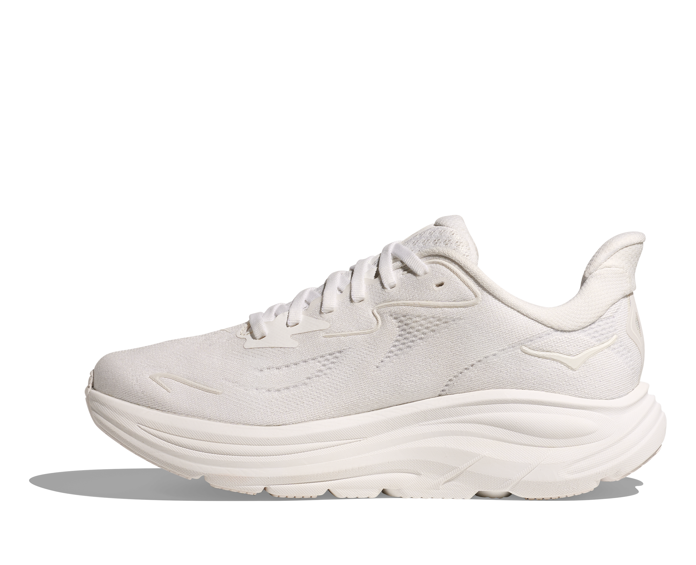 HOKA Women's Clifton 10 Running Shoes - Lightweight Cushioned Sneakers for Women (White/White) | Perfect for Road Running, Jogging & Gym Workouts