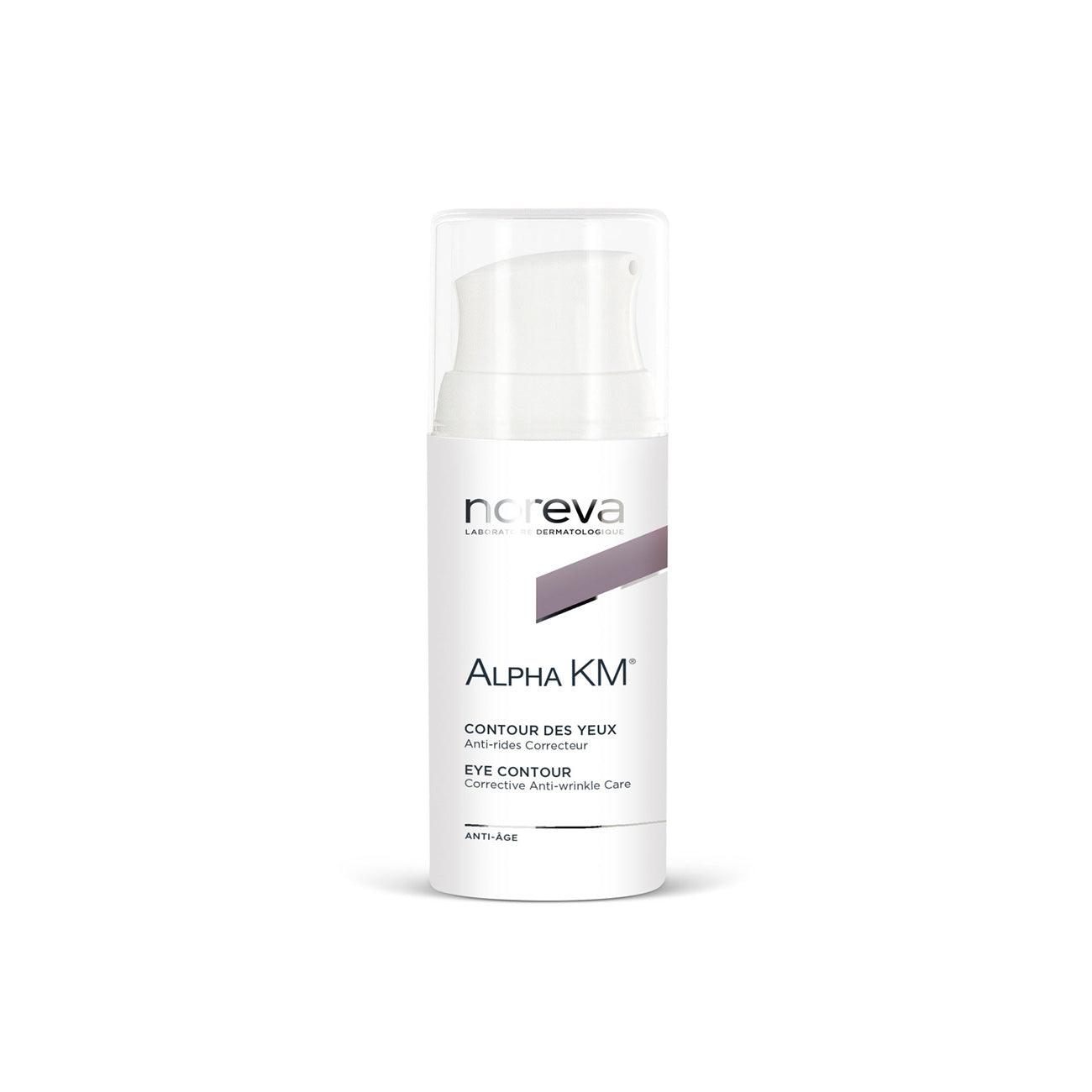 Alpha KM Eye Contour Corrective Anti-Wrinkle Cream - Dark Circle & Fine Line Treatment for Under Eyes - Perfect for Night Routine & Travel Skincare