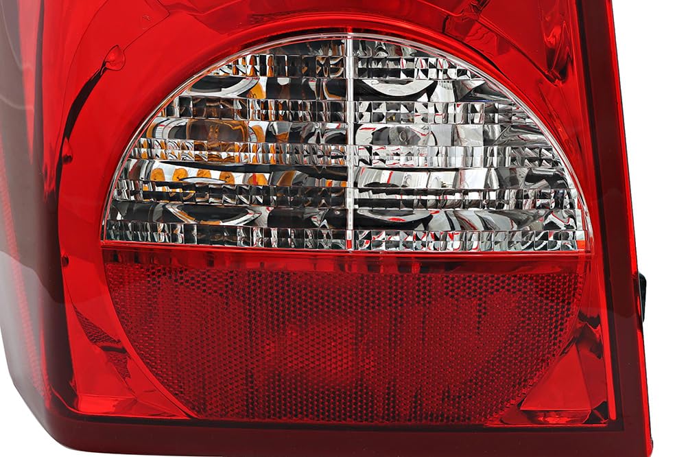 2007 Dodge Caliber Tail Lights Replacement Set - Left & Right Side Lamps - Perfect for Night Driving and Enhanced Vehicle Safety