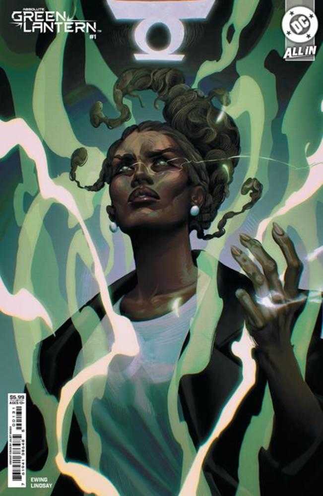 Absolute Green Lantern #1 Cover B Juliet Nneka Variant - Comic Book Collectors Edition for Display & Investment | Perfect for DC Fans, Graphic Novel Enthusiasts & Pop Culture Decor