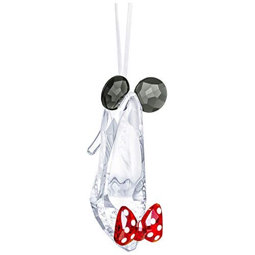 Swarovski Minnie Mouse Shoe Ornament - Sparkling Disney Collectible for Christmas Tree, Gift, and Home Decor