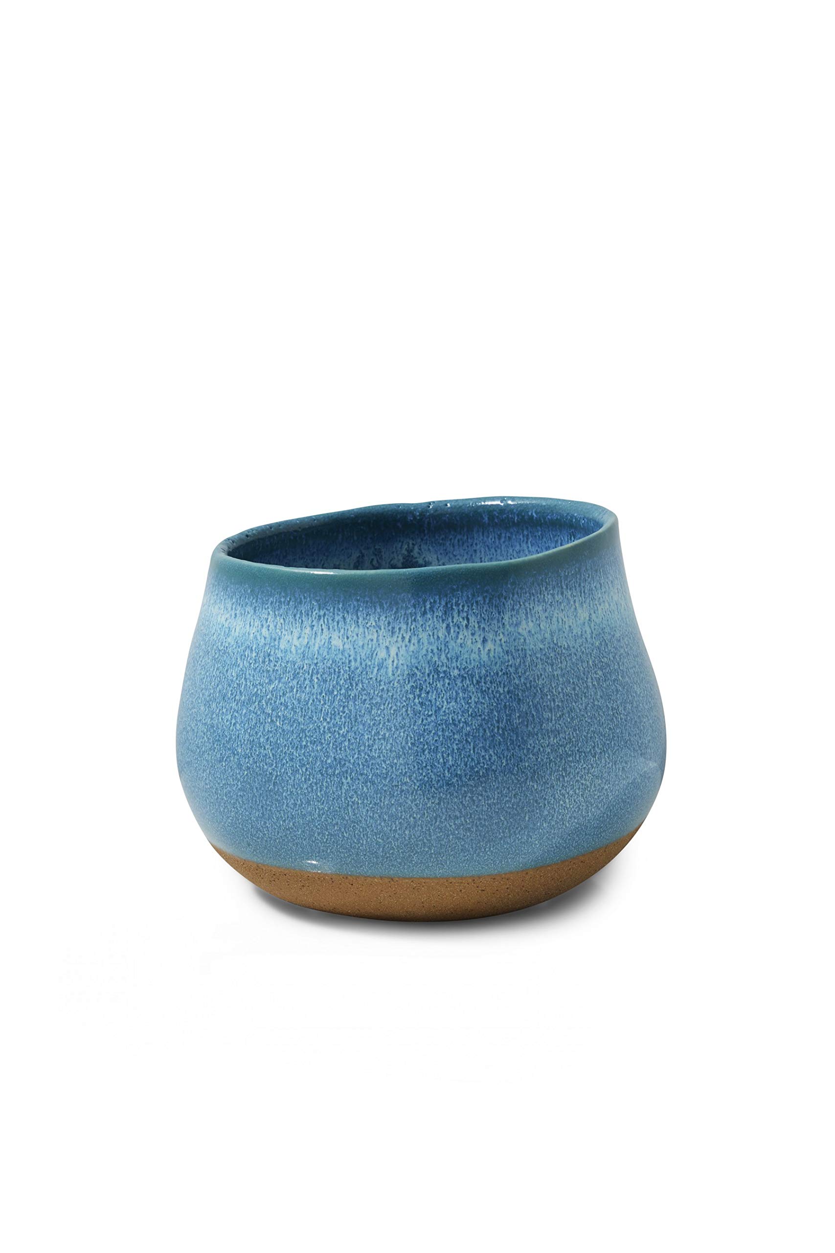 Set of 12 Light Blue Ceramic Flower Vases - 5