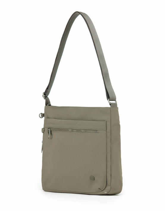 TOSCA TCA983 Anti-Theft Crossbody Bag for Women - Stylish & Secure Taupe Side Bag for Travel, Commuting & Daily Use