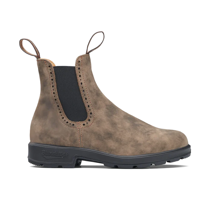 Blundstone 1351 Women's Chelsea Boots - Rustic Brown Leather Ankle Boots for Women | Comfortable & Stylish for Work, Travel & Outdoor Activities