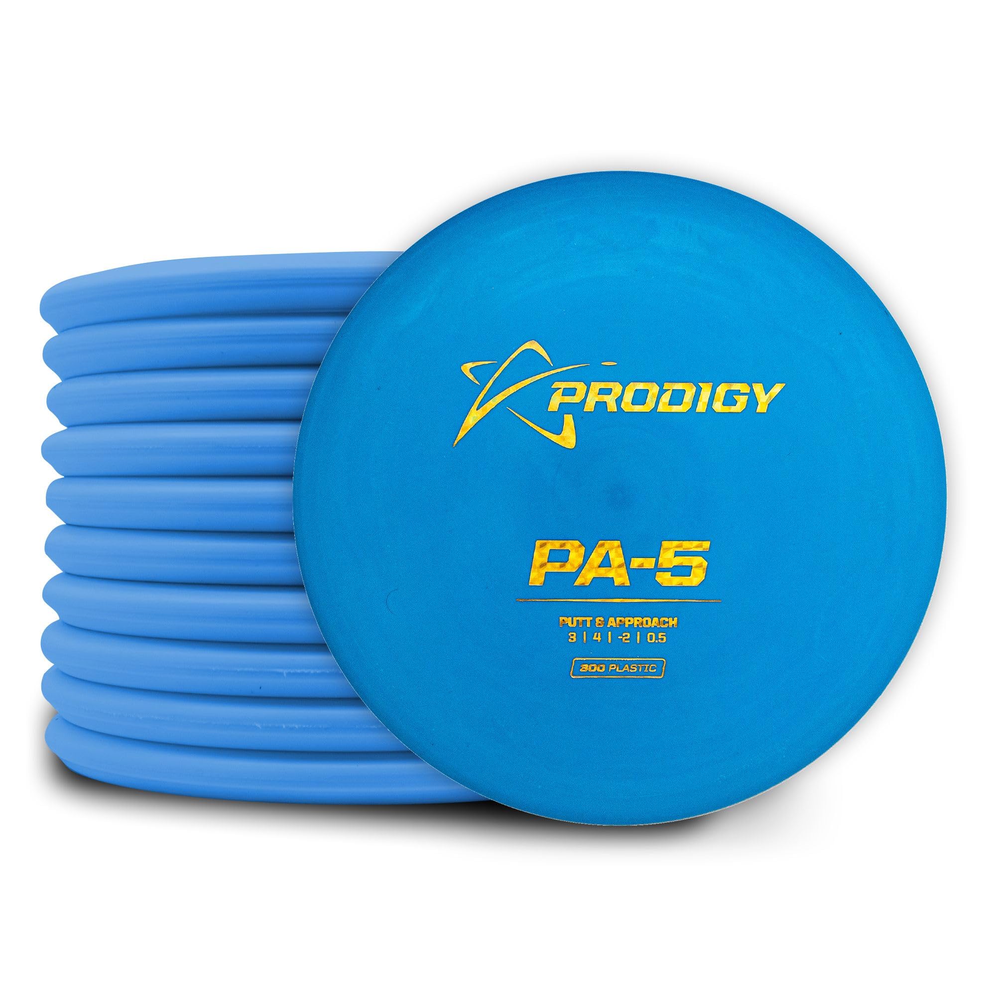 Prodigy Disc 300 Plastic PA-5 Disc Golf Putter Set | Straight Flight & Approach Disc for Golfers | Premium Grippy Plastic | Perfect for Putting Practice & Backyard Games | Ideal for Beginners & Pro Players
