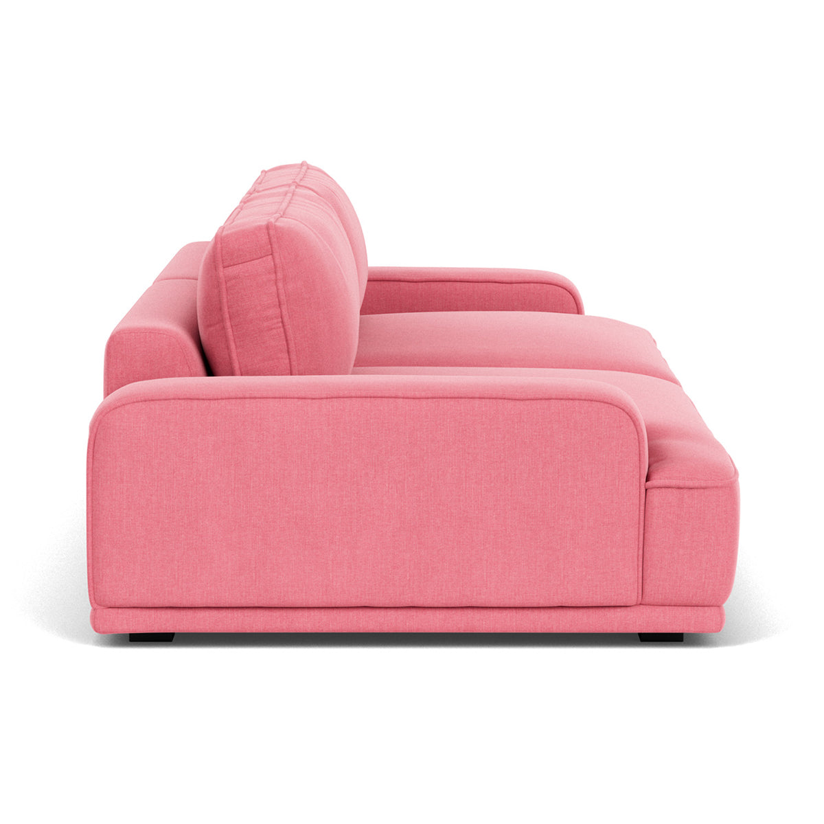 Leonora Fabric 3.5 Seater Sofa - Modern Living Room Couch with Sturdy Frame & Comfortable Cushions | Perfect for Small Spaces, Apartments & Cozy Home Decor