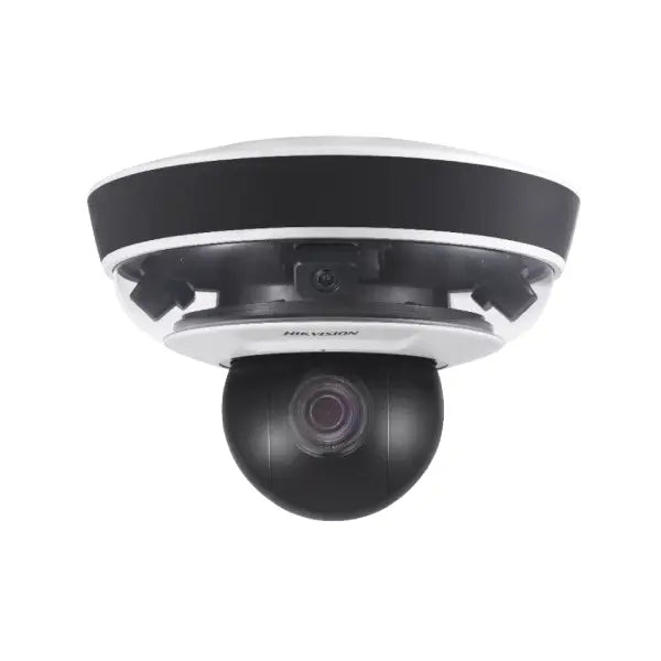Hikvision DS-2PT5326IZ-DE 2MP Panoramic Network Dome Camera with 5-50mm & 4mm Lens - Ideal for Home Security, Business Surveillance, and Outdoor Monitoring