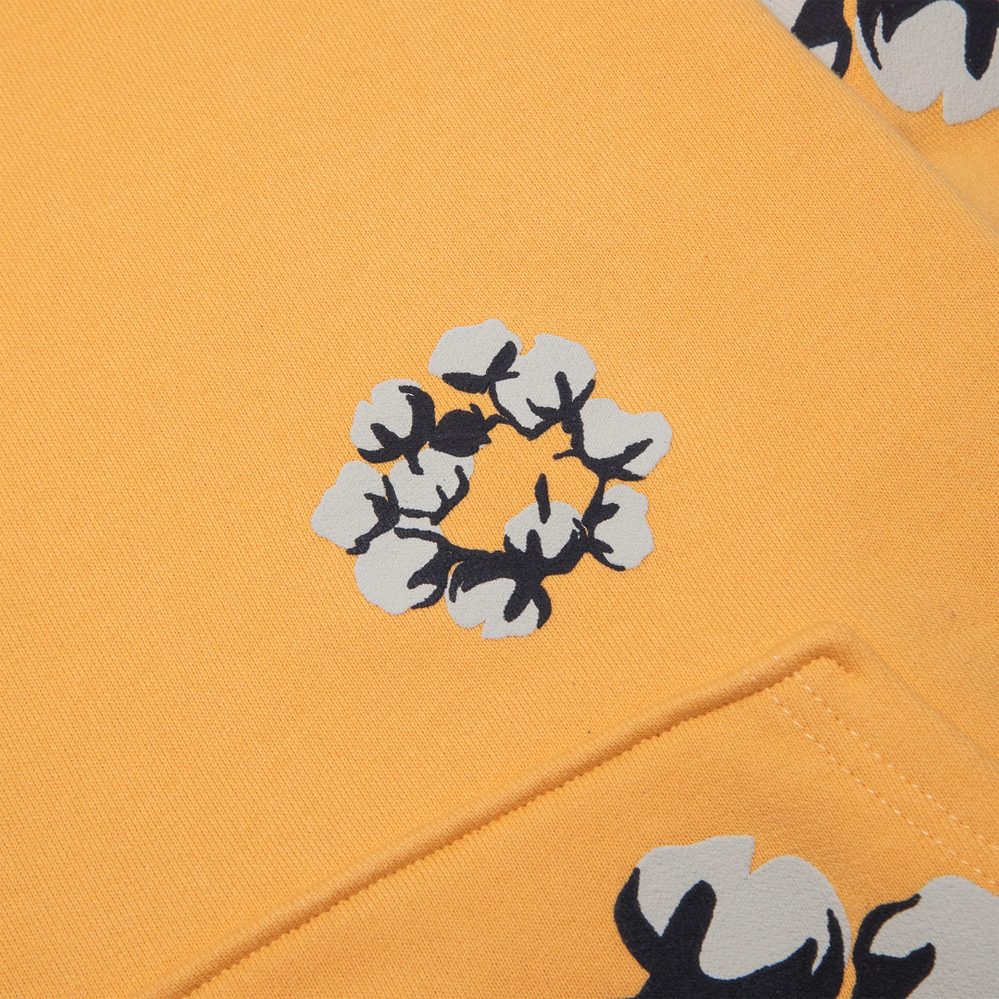 Denim Tears x CPFM Cactus Tears Wreath Yellow Hoodie - Streetwear Fashion for Men & Women | Perfect for Casual Wear, Urban Style & Hip-Hop Outfits