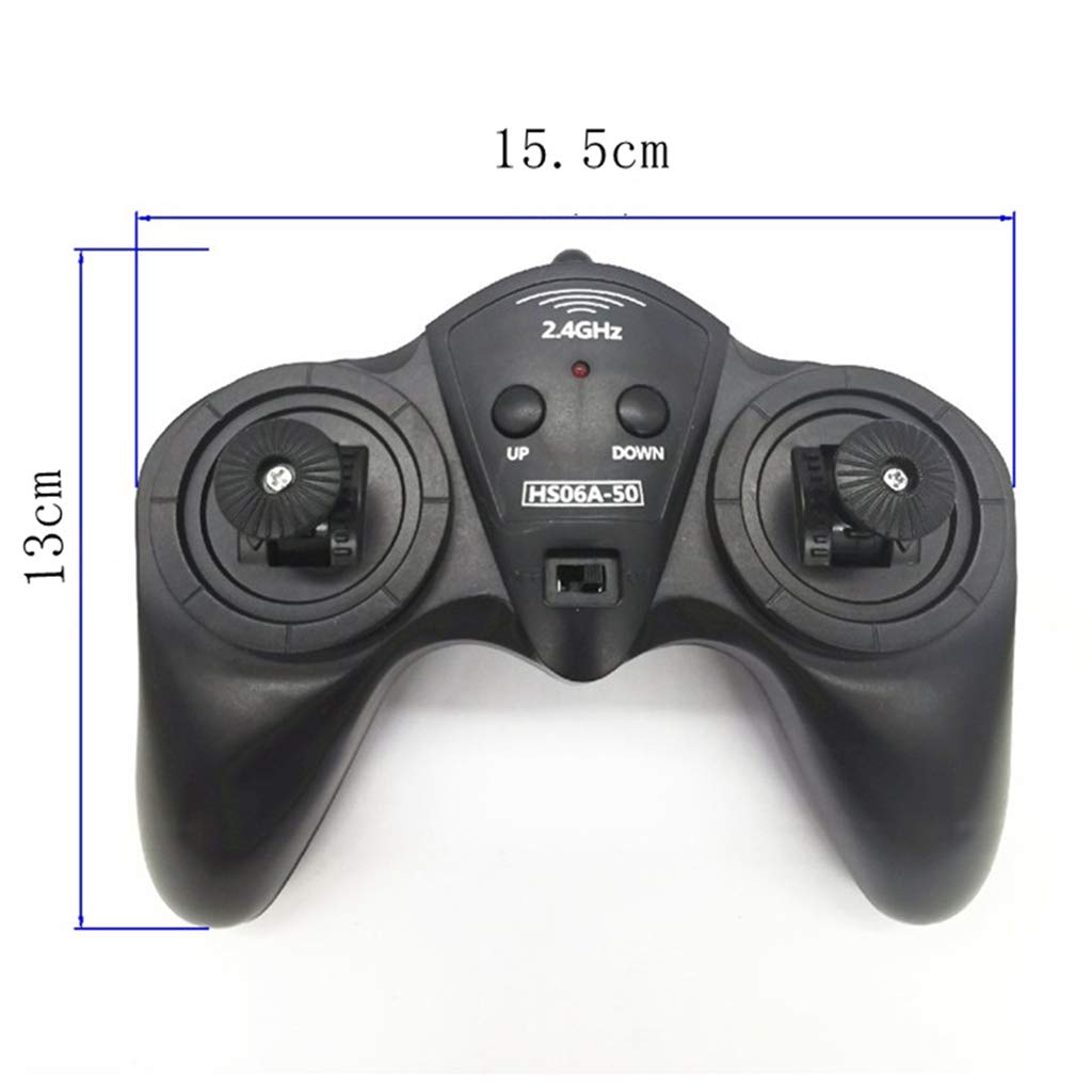 2.4G 6 Channel 12V RC Remote Controller and Receiver Set for Cars & Boats - Compatible with RC Toys, Hobbies, Model Vehicles - Perfect for Racing, Off-Roading & Water Sports