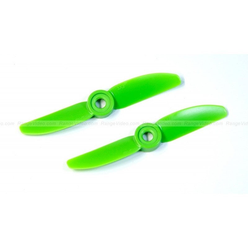 HQProp 3x3 CCW Propeller - 2 Pack Green Props for FPV Drones - Compatible with DJI, EMAX, and Other Quadcopters - Ideal for Racing, Freestyle Flying, and Aerial Photography