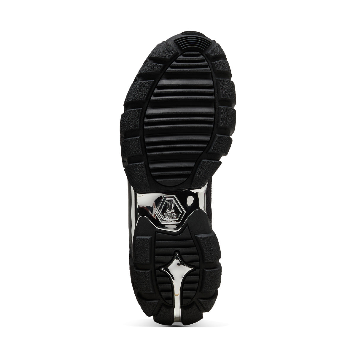 PUMA Black Iridescent Sneakers - Skepta Skope Men's Running Shoes for Jogging & Streetwear Fashion