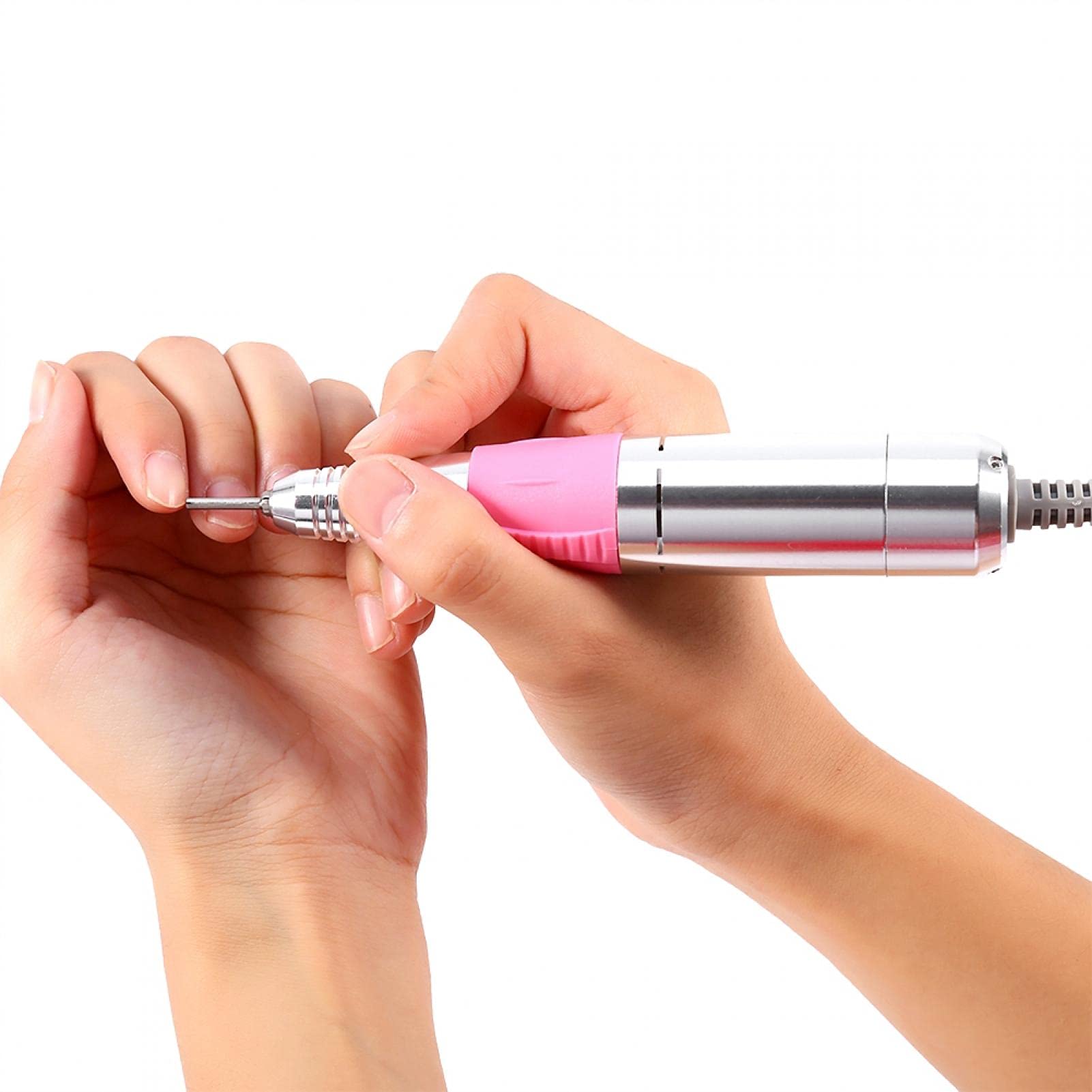 Professional 12V Electric Nail Drill Machine - 30000RPM High Speed Manicure & Pedicure Kit with Handpiece Grinder for Salon & Home Nail Care, Perfect for Acrylic Nails, Gel Polish Removal & Nail Art