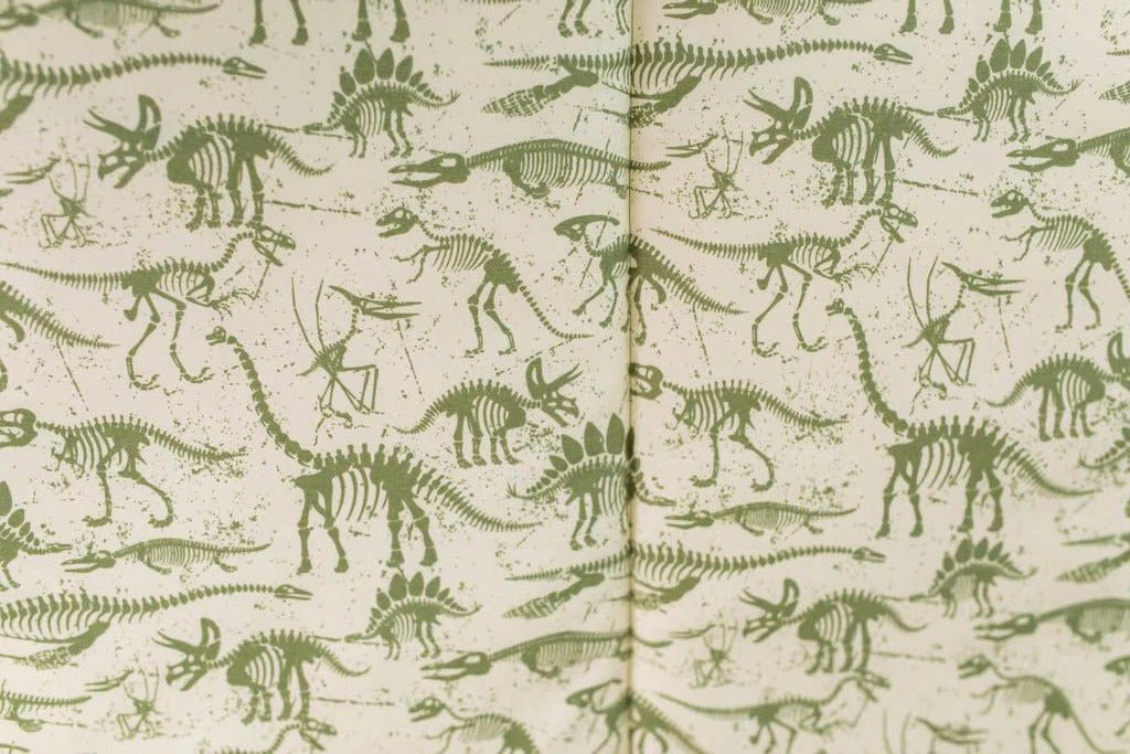 Fossil Print Zipper Bedding Set - Soft & Stylish Comforter Cover with Zipper Closure - Perfect for Kids, Teens & Adults Bedrooms, Dorms & Guest Rooms