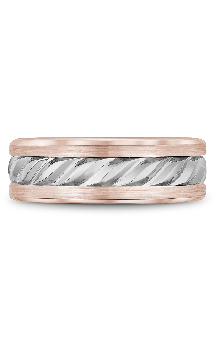 Bleu Royale Men's Wedding Band RYL 060WR75 - 14K White Gold Classic Ring for Grooms & Engagement - Perfect for Weddings, Anniversaries & Special Occasions