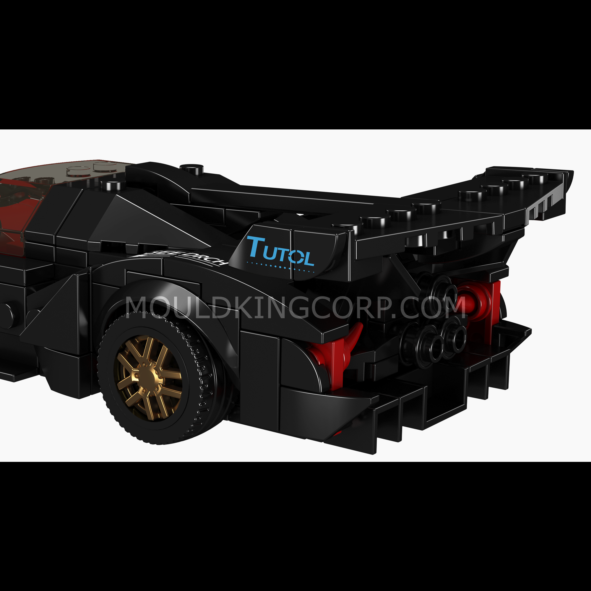 Mould King 27061 Apollo IE Supercar Model Building Kit | 325 Piece Construction Set for Adults & Teens | STEM Educational Toy for Car Enthusiasts | Perfect for Home Display, Office Decor & Gift Giving