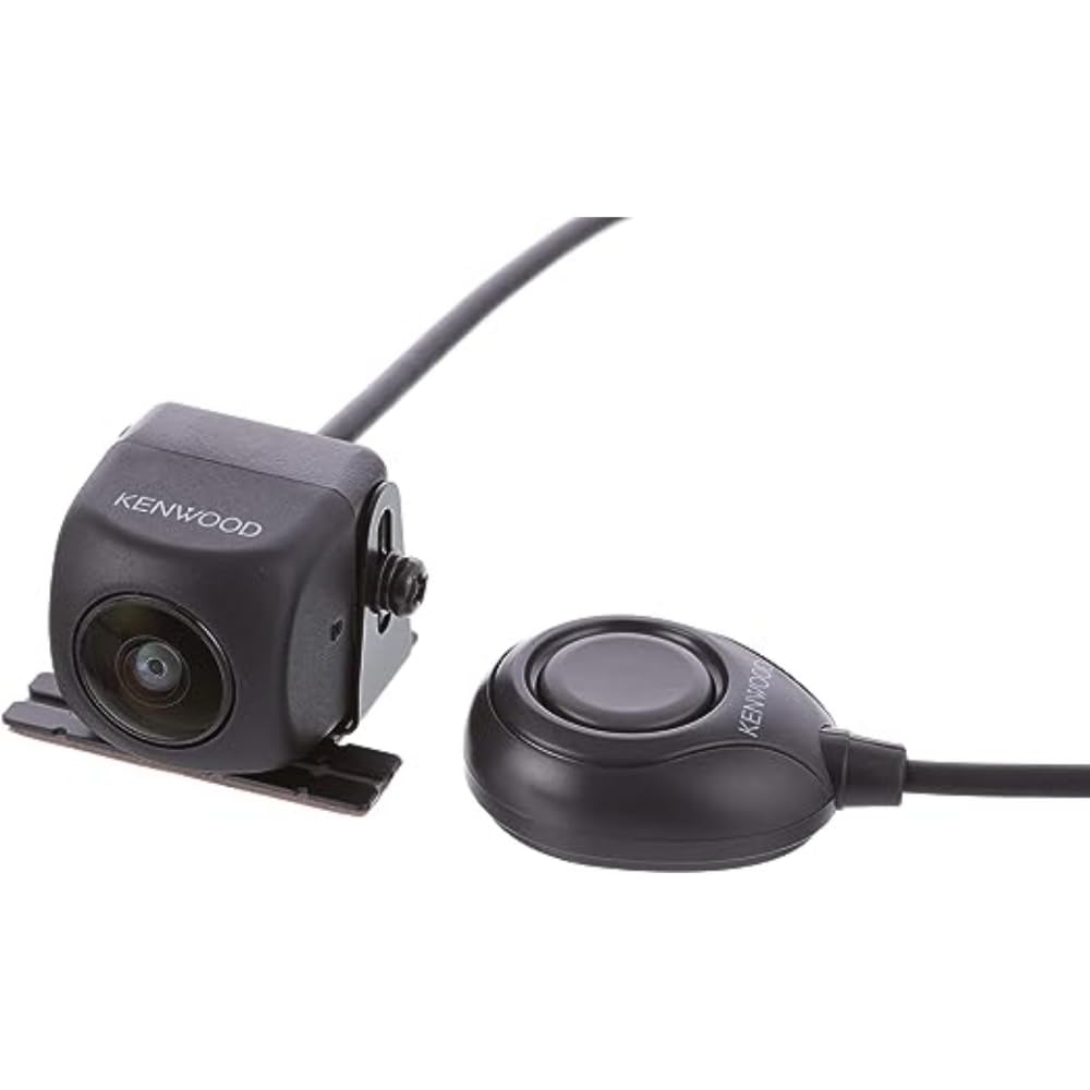 Kenwood CMOS-320 HD Rear View Backup Camera for Cars - Night Vision, Waterproof, Black | Perfect for Parking Assistance & Truck/RV Safety