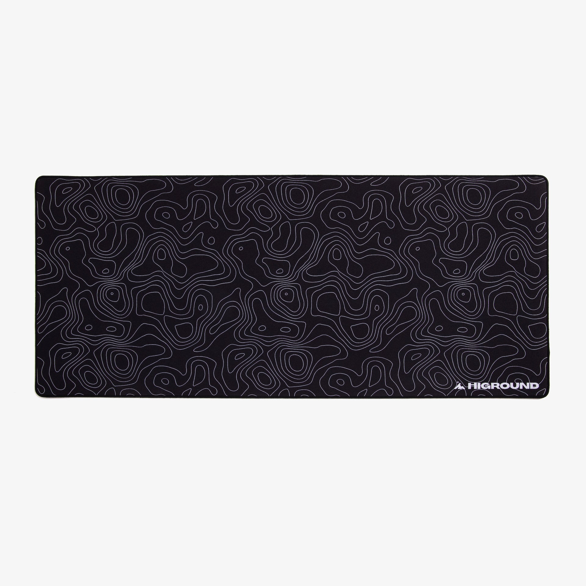 Higround XL Gaming Mouse Pad (35.4 x 15.7 Inches) - Black Ice Design - Non-Slip Rubber Base - Smooth Surface for Precision Gaming - Perfect for PC, Laptop & Esports Tournaments