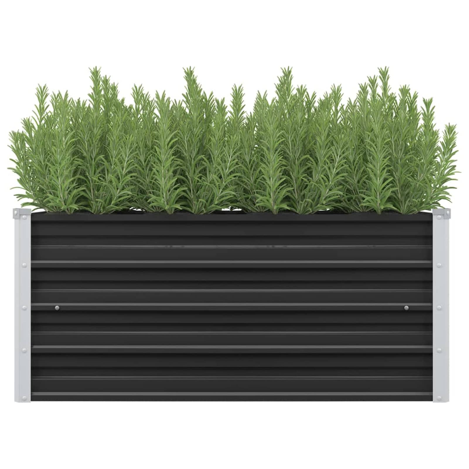 Galvanized Steel Raised Garden Bed Planter - 39.4
