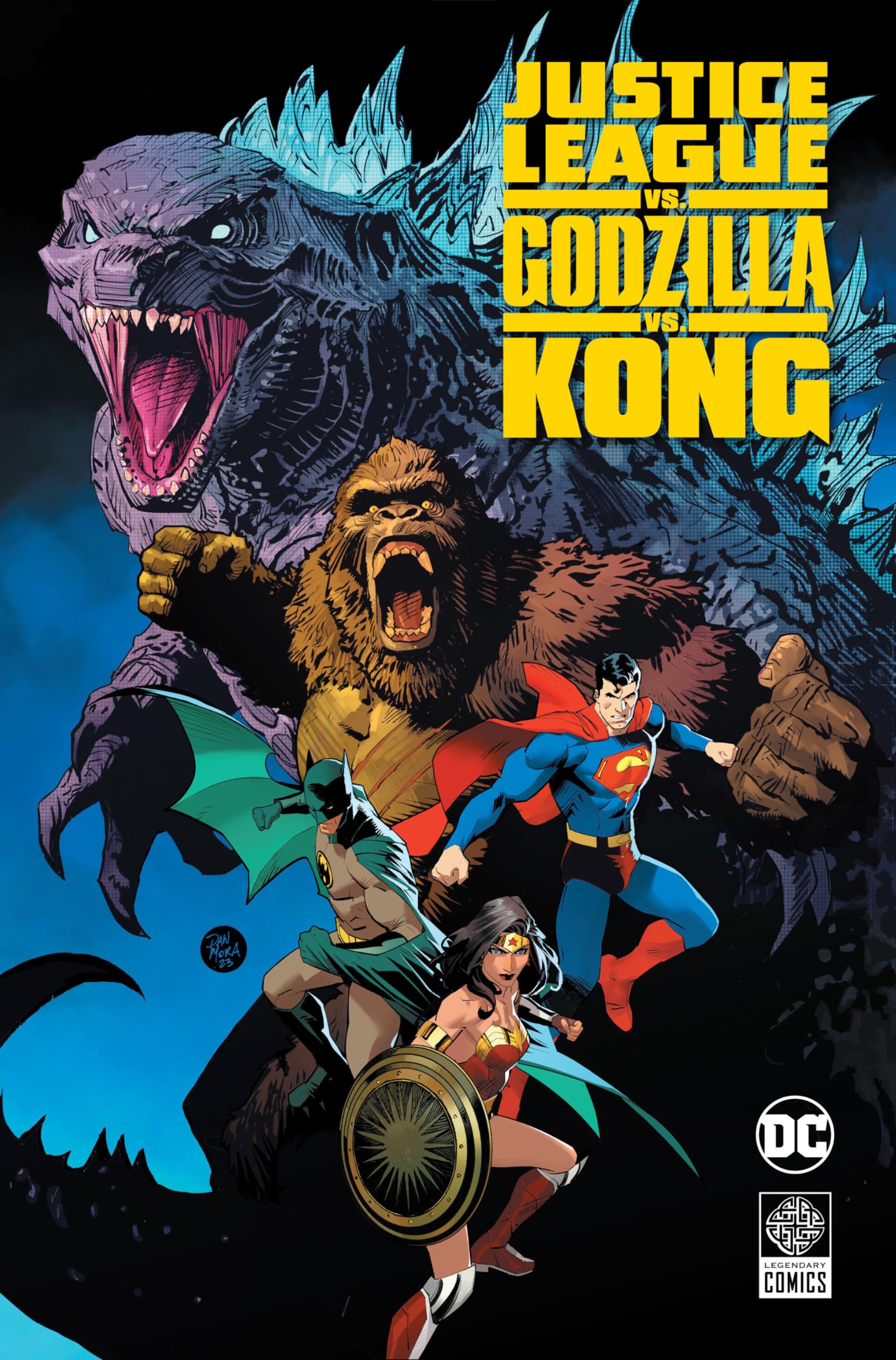 Justice League vs. Godzilla vs. Kong - Epic Crossover Graphic Novel | DC Comics & MonsterVerse Collectible Edition - Perfect for Superhero Fans & Kaiju Lovers