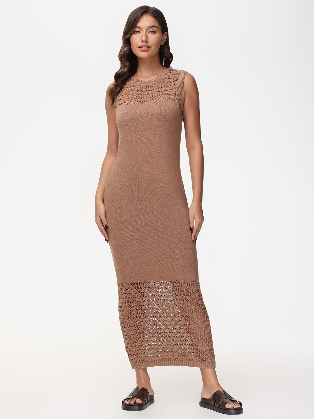 Tori: Stylish Crochet Maxi Dress for Women - Boho Summer Beach Dress, Perfect for Vacations, Weddings & Outdoor Events