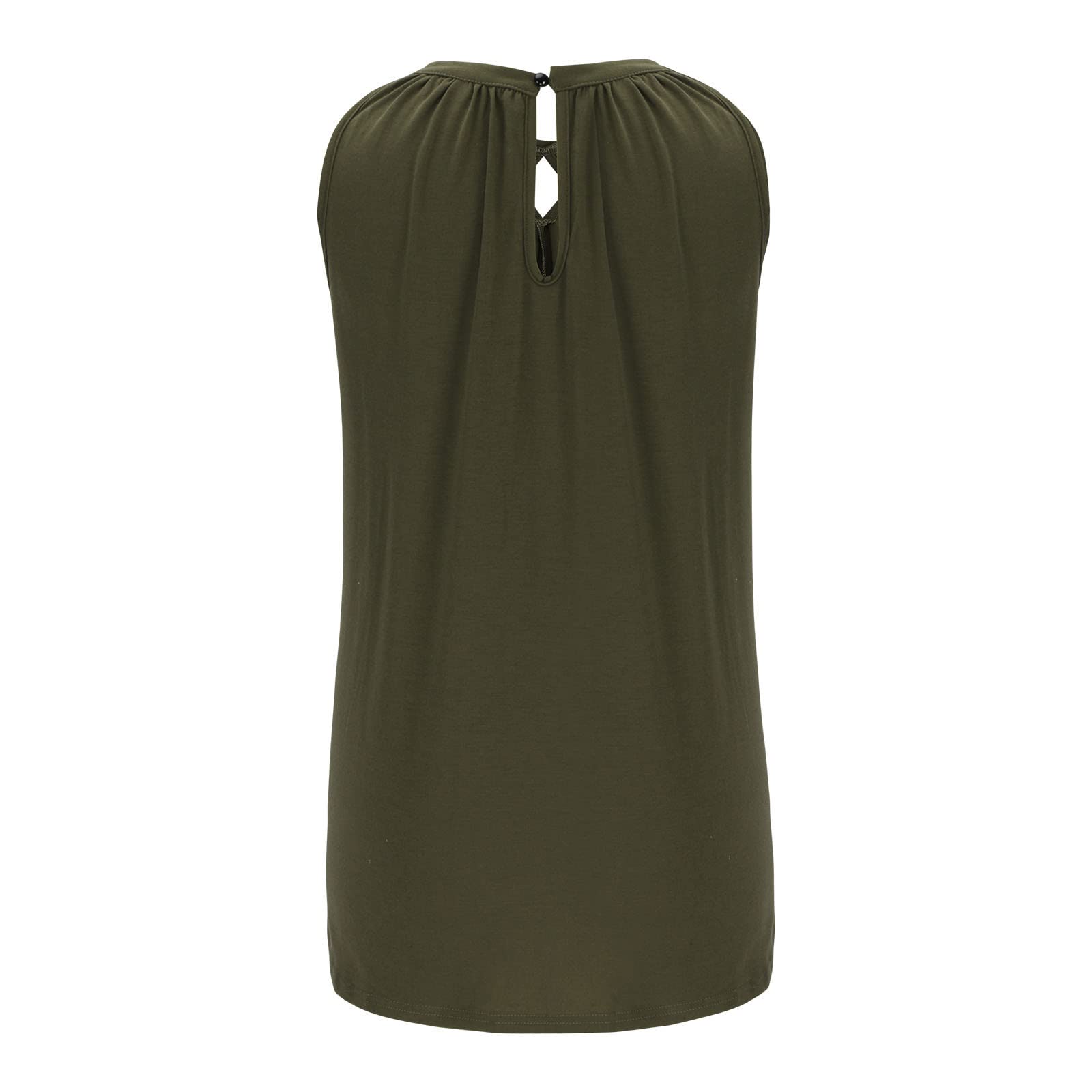 Fridja Women's Halter Neck Tops - Sleeveless Strappy Summer Blouse for Casual & Dressy Outfits | Perfect for Beach Vacations, Date Nights & Summer Parties