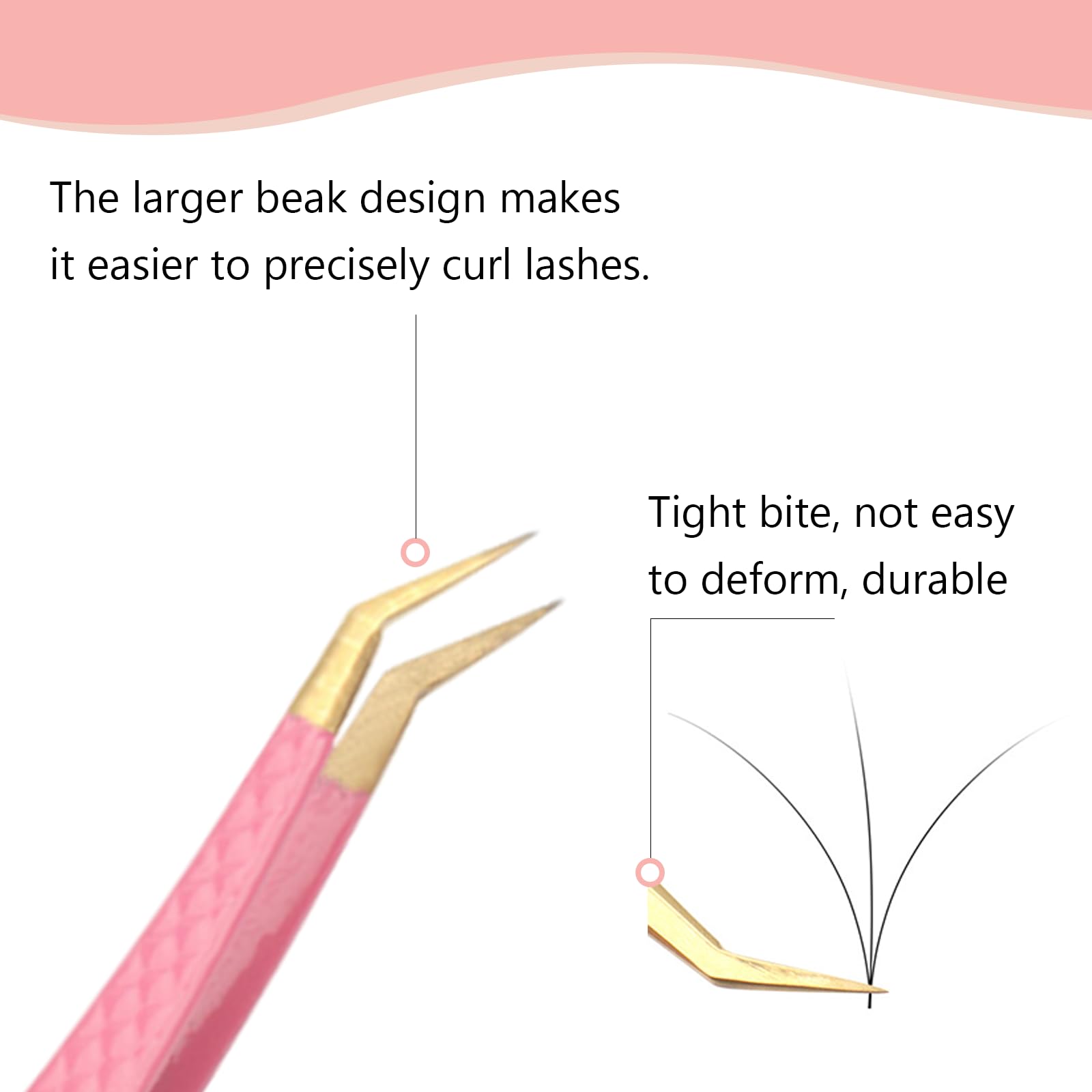 Professional Stainless Steel Eyelash Extension Tweezers - Straight & Curved Volume Lashes Tools for Lash Artists | Perfect for Salon, Home Use & DIY Lash Extensions