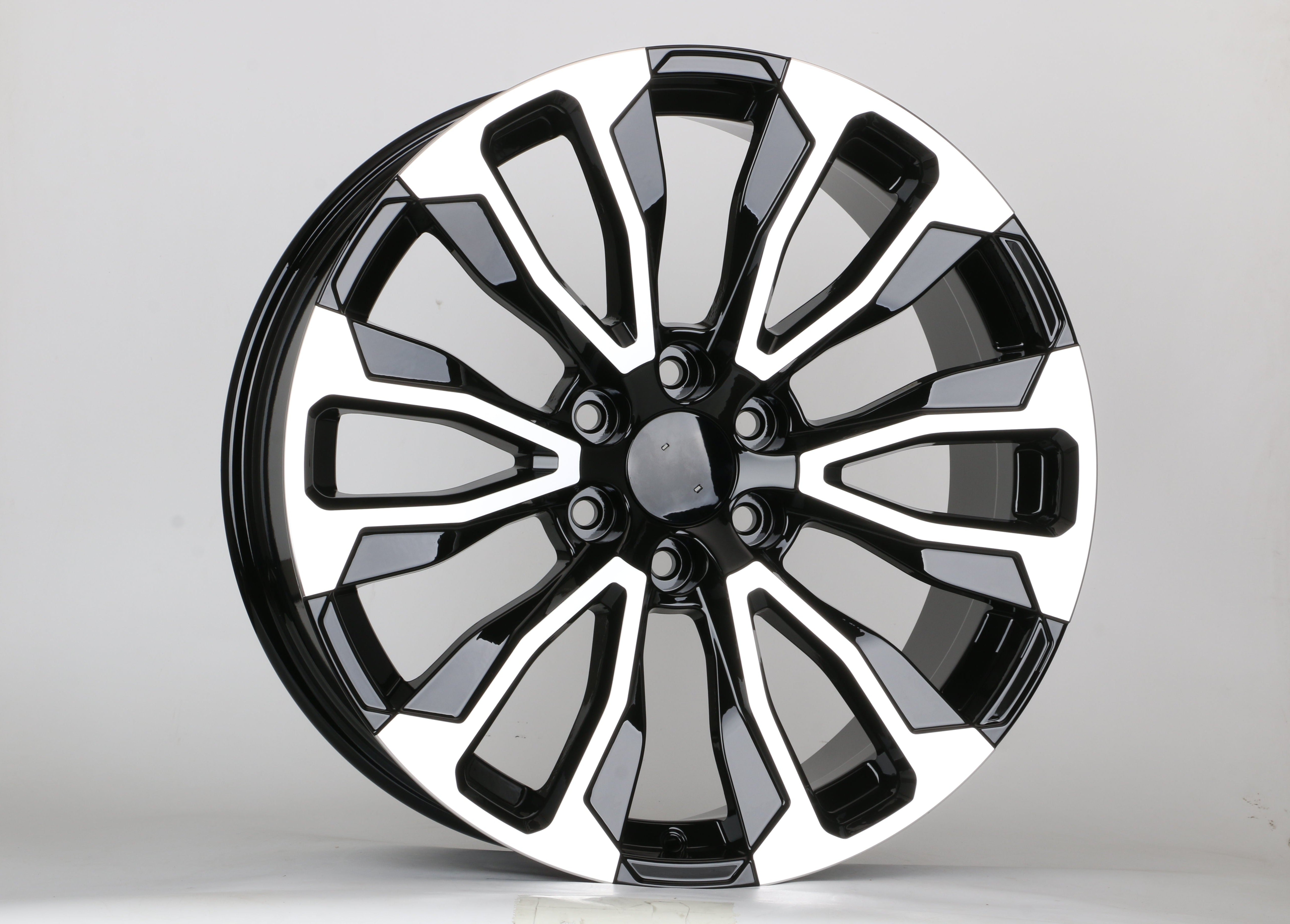 22-Inch Chrome Wheels for Chevy Tahoe, Silverado, Suburban, Avalanche & GMC Yukon, Denali, Sierra - Perfect for Off-Roading, Street Performance & Custom Truck Upgrades