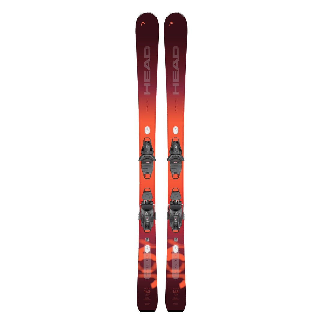 **2025 Head Women's E TOTAL JOY Skis with JOY 11 GW Bindings - Lightweight & High-Performance Skis for All-Mountain & Freeride Adventures**    *(Optimized for Google SEO, includes product name, year, bindings, and usage scenarios like all-mountain and freeride skiing.)*