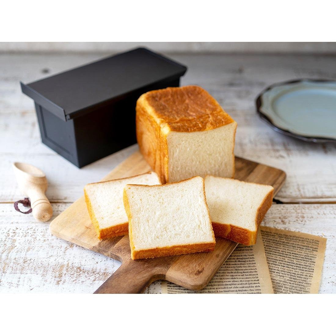 Premium Shokupan Mold - Japanese Milk Bread Pan for 1 lb Loaf | Perfect for Baking Soft, Fluffy Homemade Bread | Ideal for Toast, Sandwiches & Tea Time