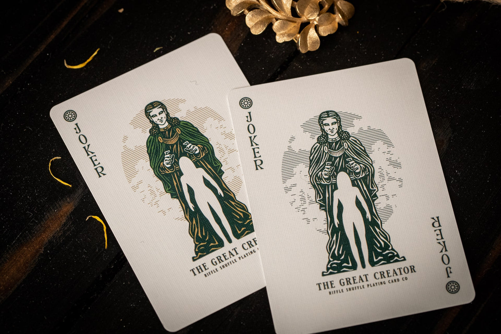 The Great Creator Playing Cards - Premium Quality Deck for Magic Tricks, Cardistry & Poker Games | Perfect for Magicians, Cardists & Game Nights